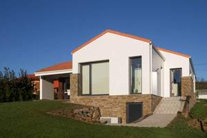 Fachada trasera 2 :Vivienda-Unifamiliar en Las Llascaras