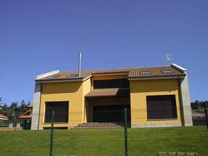 Fachada tarsera 2 :Vivienda-Unifamiliar 