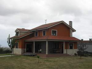 Fachada principal  :Vivienda-Unifamiliar 
