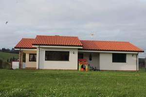 Fachada trasera  :Vivienda-Unifamilar 