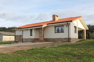Fachada principal : Vivienda-Unifamilar 