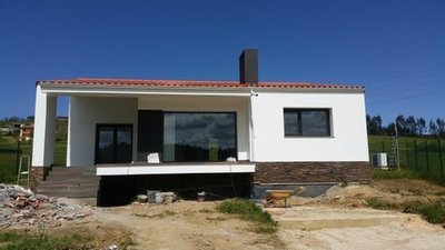 Construccion en proceso Vivienda-Unifamilar 